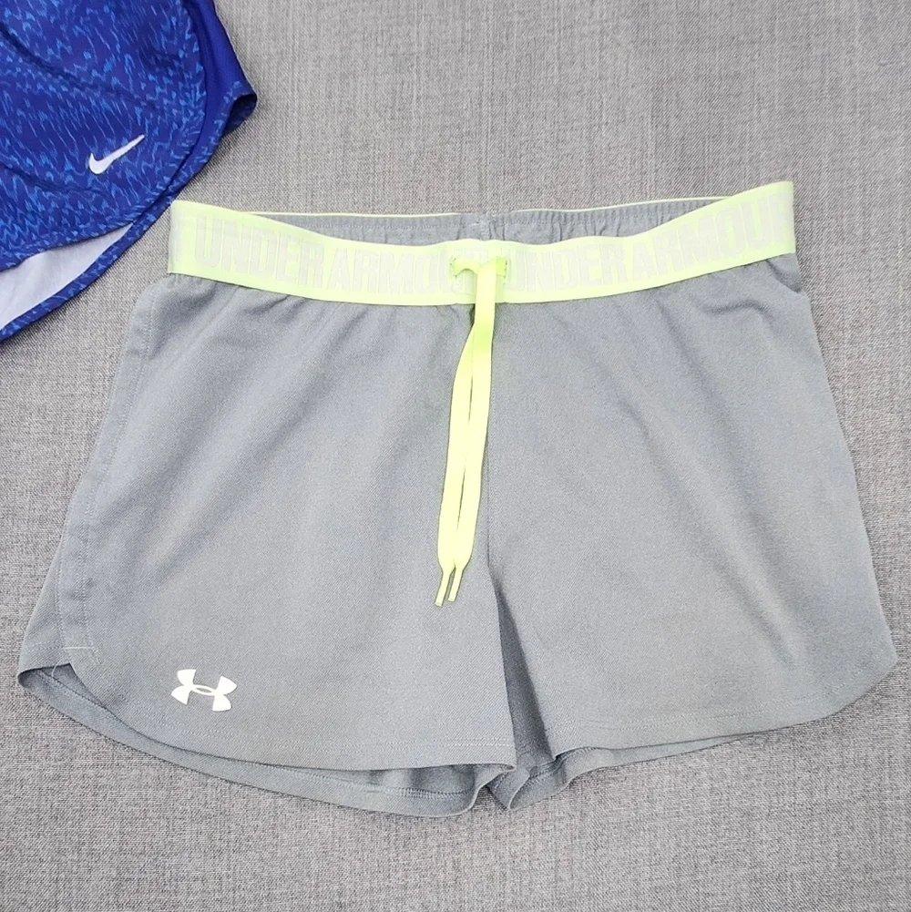 Nike Dri-Fit + Under Armour Athletic Shorts. Lot Of 2. Small